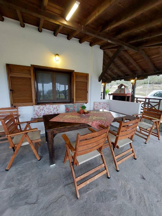 Elli'S House Villa Ierissos Bagian luar foto